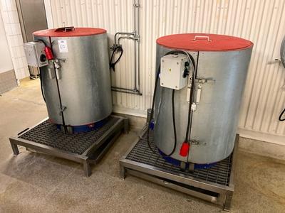 Översiktsbild av barrel heater (2x)